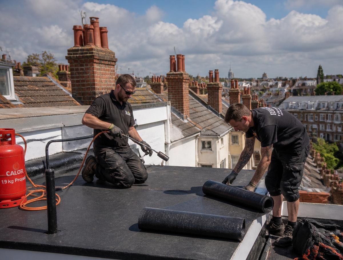 Roof repair completed in Brighton and Hove